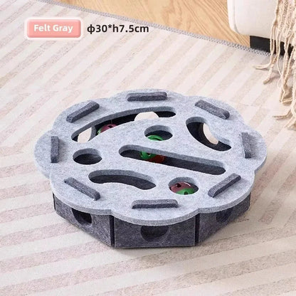 Cat Puzzle Toy with Ball