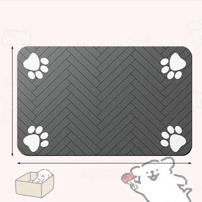 Waterproof Pet Feeding Mat for Clean Floors