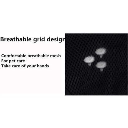 New Efficient Pet Grooming Cleaning Gentle Brush Gloves Pet Hair Remover Gloves